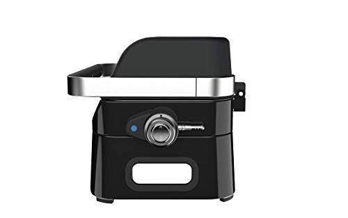 Campingaz 2000036956 Attitude 2go Barbecue a Gas Portatile da Tavolo 1 Bruciatore 2.4 kW Griglia Ghisa 48x26 cm colore Nero