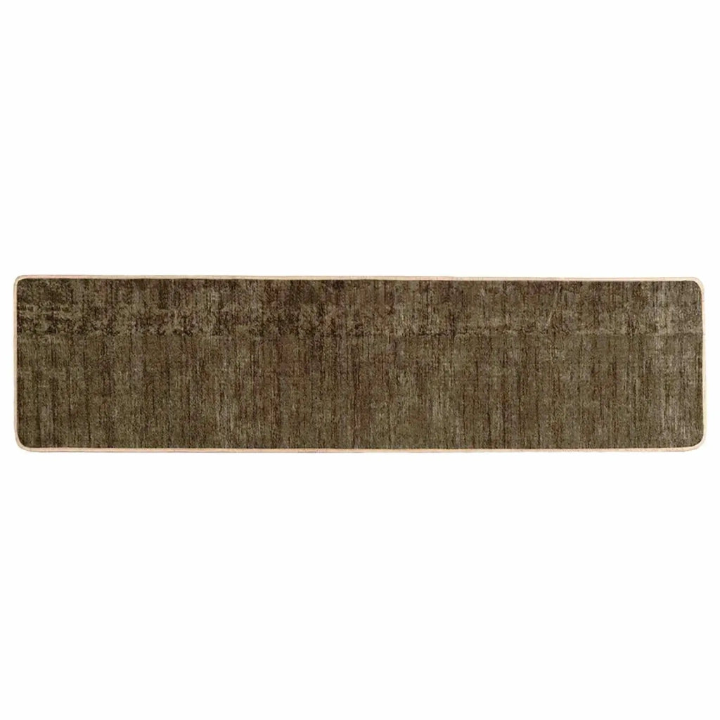 Runner Tappeto MARSA Verde Foresta 80 x 450 cm Poliestere e PVC 42023146