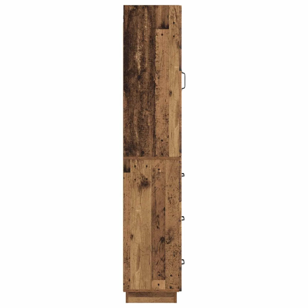Set di armadi 2 pcs Legno antico 33 x 34,5 x 87 cm 3416815