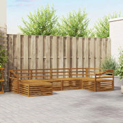 Set di divani da esterno 6 pcs Naturale
