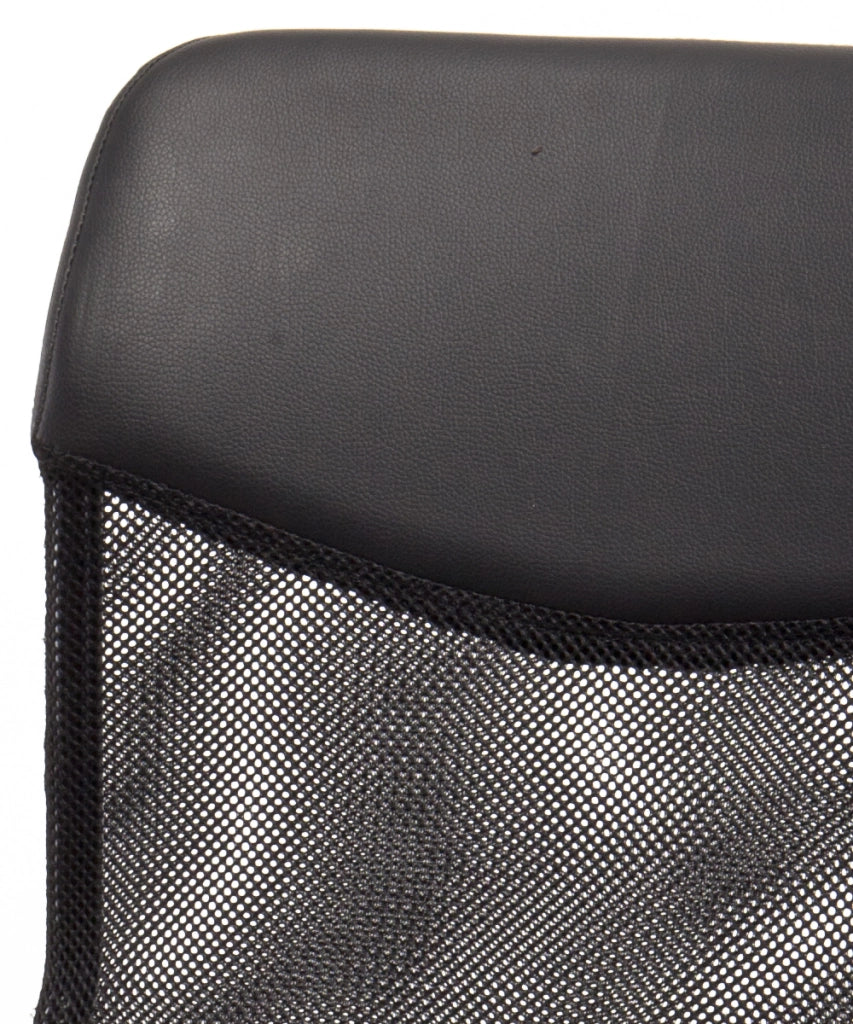 Poltrona ergonomica operativa da Ufficio in Mesh ed Ecopelle Modello Matrix
