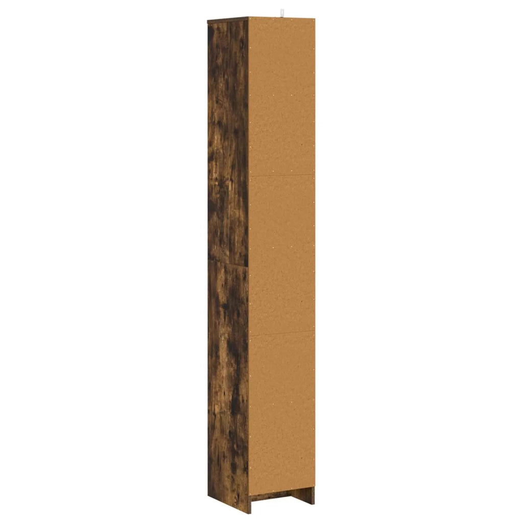 Mobile da Bagno Rovere Fumo 30 x 33 x 190 cm 890756