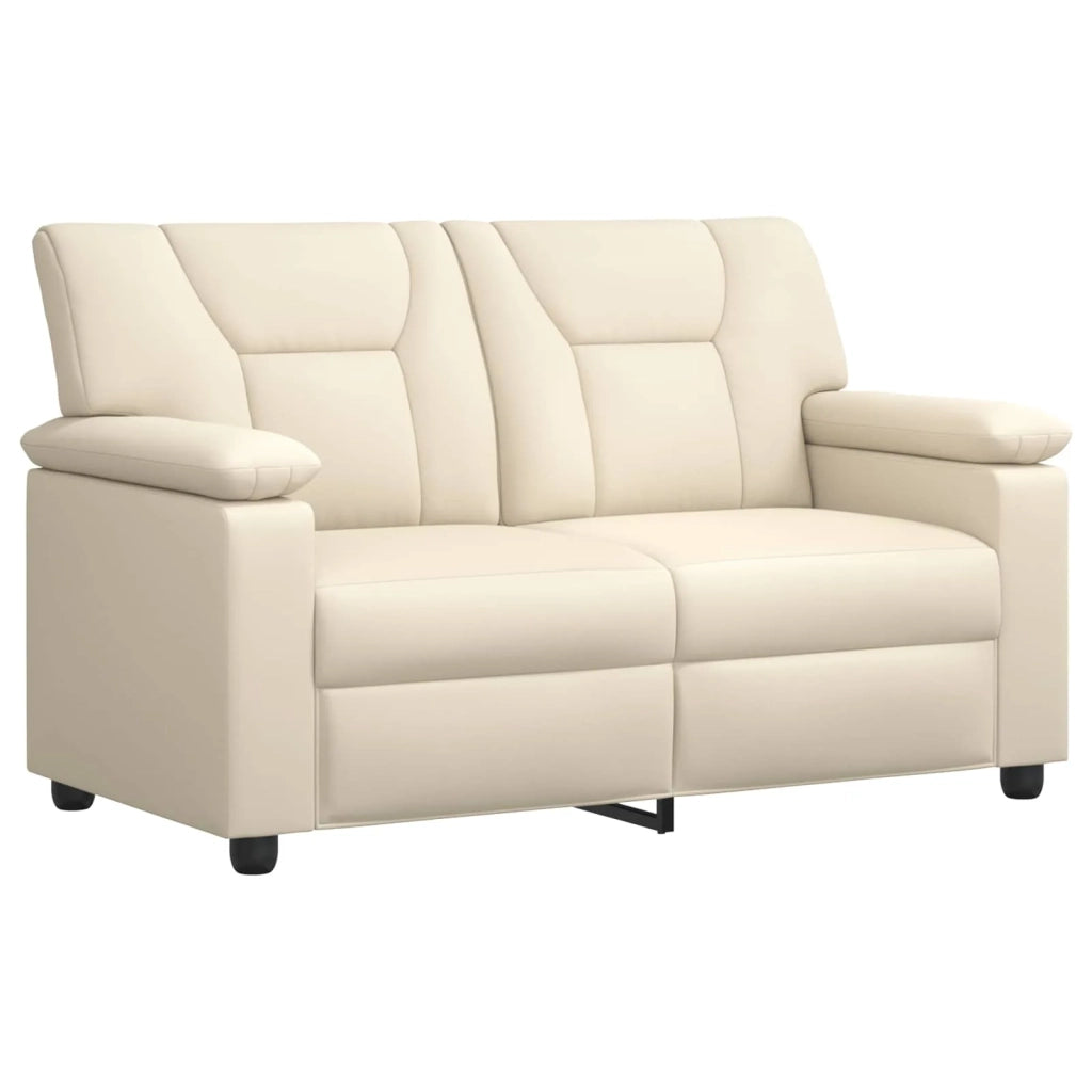 Set di divani 3 pcs Crema Similpelle 3430543