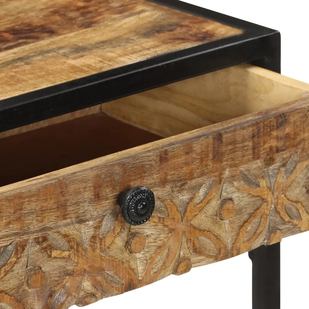 Tavolo Consolle 100x35x75 cm in Legno Massello di Mango 321713