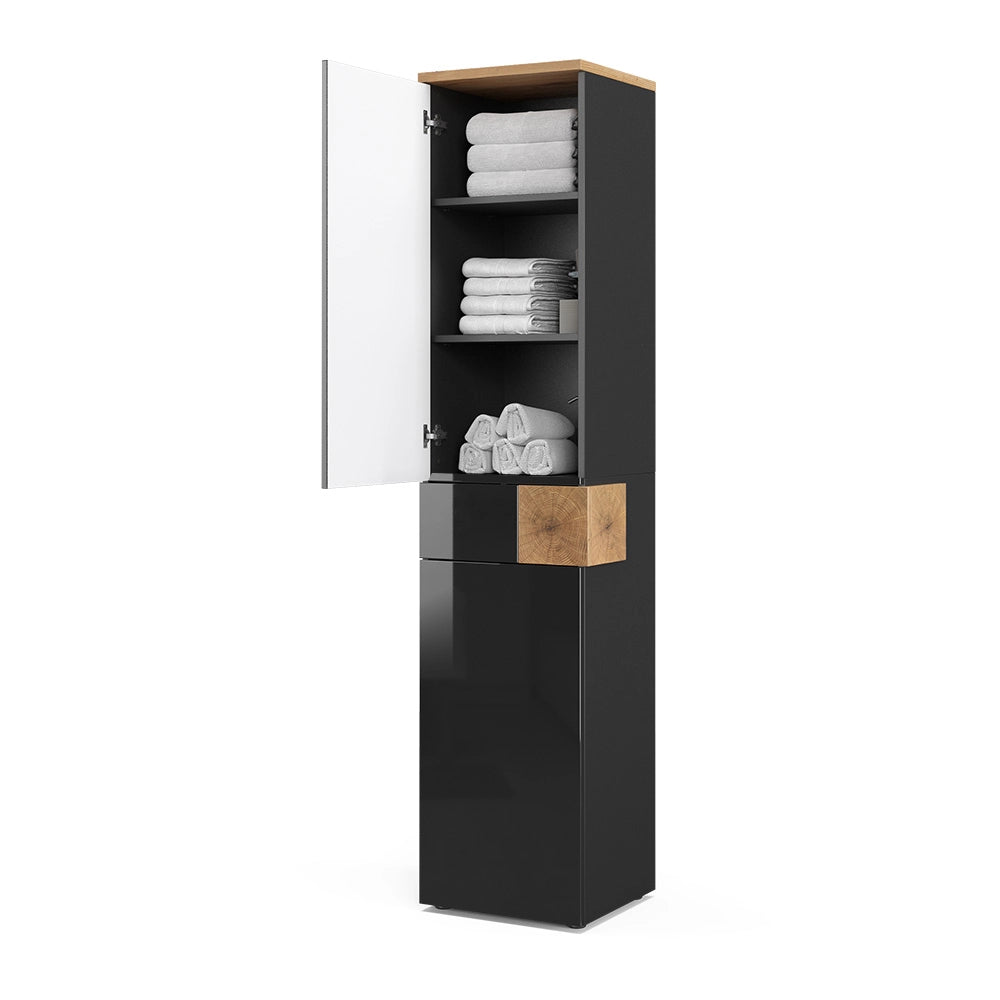 Vicco Mobile bagno alto Antracite 40 x 184.2 cm