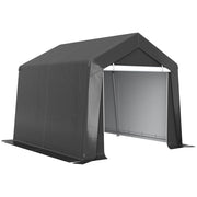 Tenda da Giardino 3x3m ¨C Zephmum ¨C Grigio Acciaio Galvanizzato