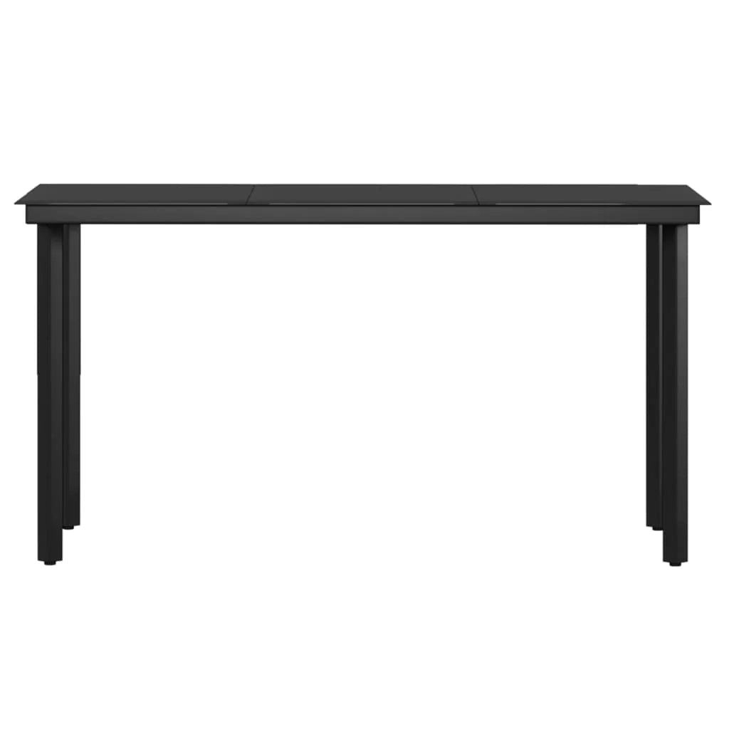 Set di mobili da pranzo da giardino da 5 pezzi con cuscini beige/nero 02_0014615