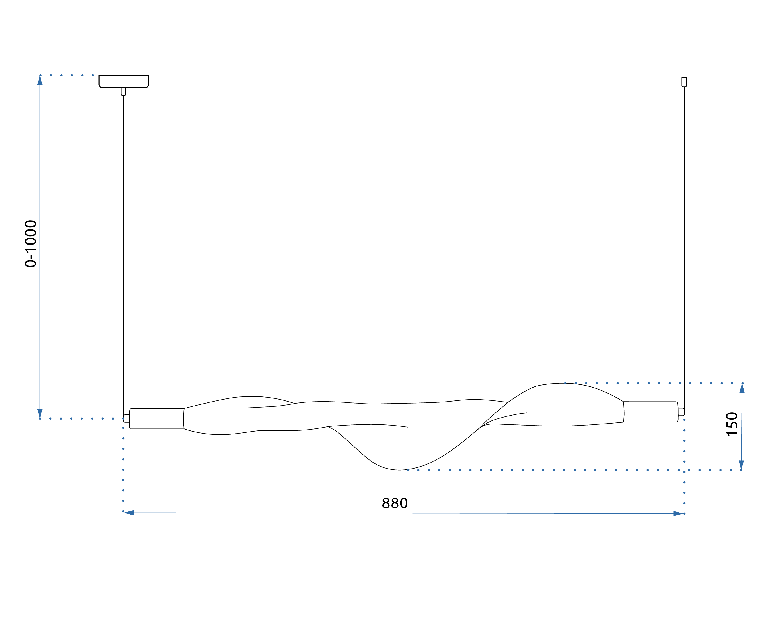 Lampada Da Soffitto Led App1446-cp Black