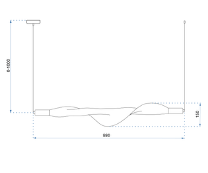 Lampada Da Soffitto Led App1446-cp Black