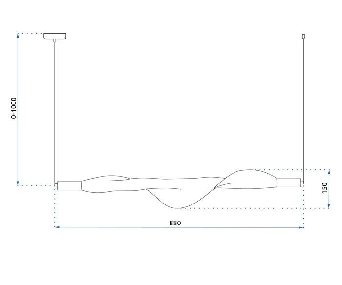 Lampada Da Soffitto Led App1446-cp Black