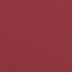 Cuscino per Panca Rosso Vino 150x50x4 cm in Tessuto Oxford