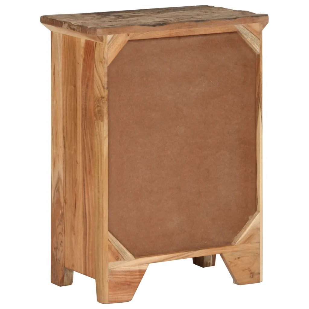 vidaXL Credenza 55x33x75 cm in Legno Massello di Acacia