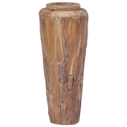 Vaso Decorativo 40x100 cm in Legno Massello di Teak 285209