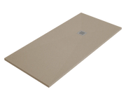 Piatto doccia ARDESIA 75x200 cm Cuoio griglia in acciaio