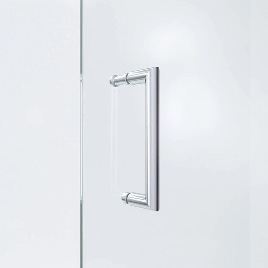 Maniglia per doccia per cabina doccia, maniglia per porta, manubrio, maniglia per porta doccia, maniglia per porta, maniglia per stanga, maniglia in acciaio inossidabile, maniglie per porta doccia, porte in vetro, maniglia, 145 mm distanza della testa.