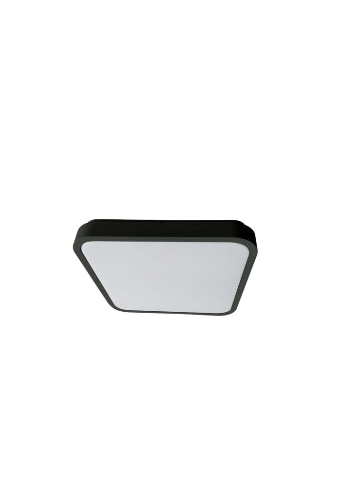 Plafoniera LED Rabalux Alenzo nera 29cm 24W IP44 3CCT