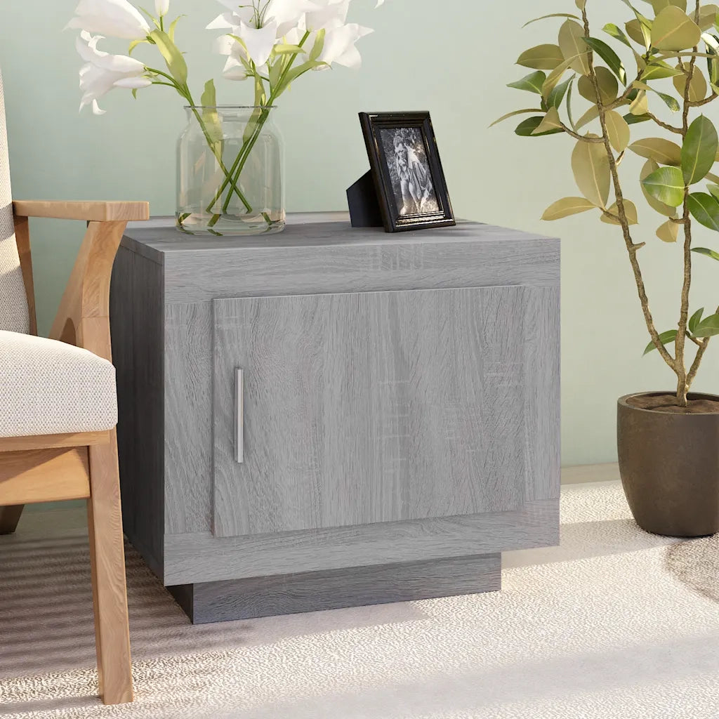 Tavolino da salotto | Tavolino da caff¨¨ | Tavolino da Soggiorno Grigio Sonoma 51x50x45cm Legno Multistrato