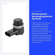 Sensore di parcheggio in stato di nuovo, sostituzione per Discovery 4/LR4 - Range Rover Evoque - Range Rover Sport - Materiale ABS - Adattamento perfetto