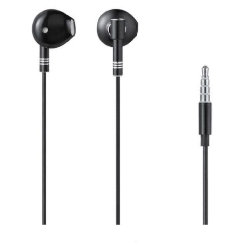 Trade Shop - Auricolari Cuffie Cavo 1,2 Metri Connettore Aux 3,5mm Per Smartphone Au-9t011 -