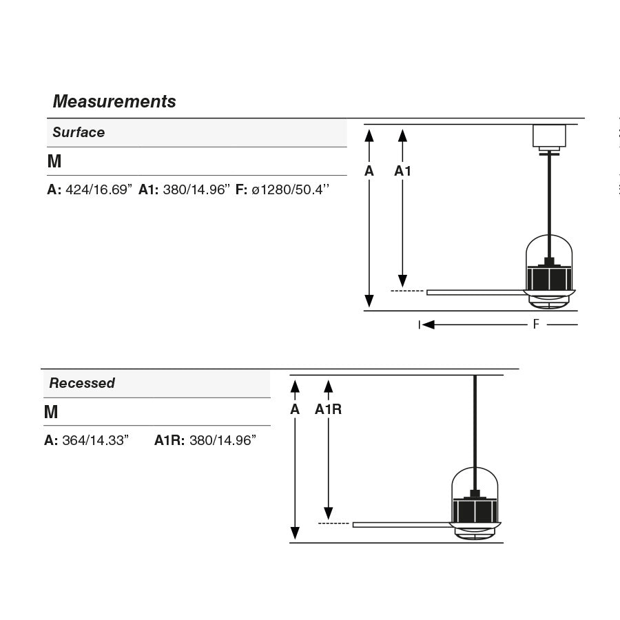 FARO Ventilatore da Soffitto Deco Fan Ø1280 mm Nero Opaco Acciaio 6 Velocita Regolabili Funzione Inversa Compatibile con Sistema TUYA – Modello FARO-33395DWT1N