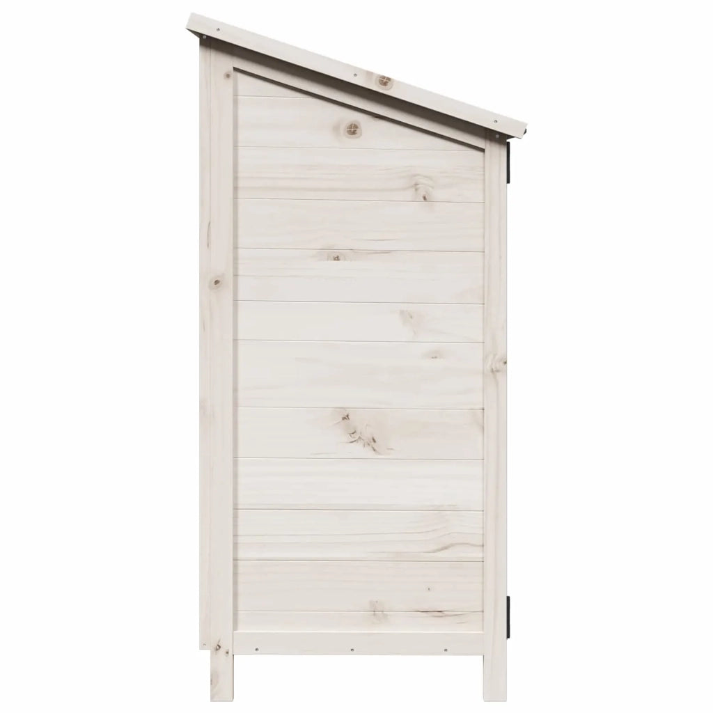 Capanno da Giardino Bianco 59,5 x 56 x 113,5 cm 42033469