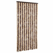 Zanzariera Beige e Marrone Chiaro 90x200cm Ciniglia CFW8349322