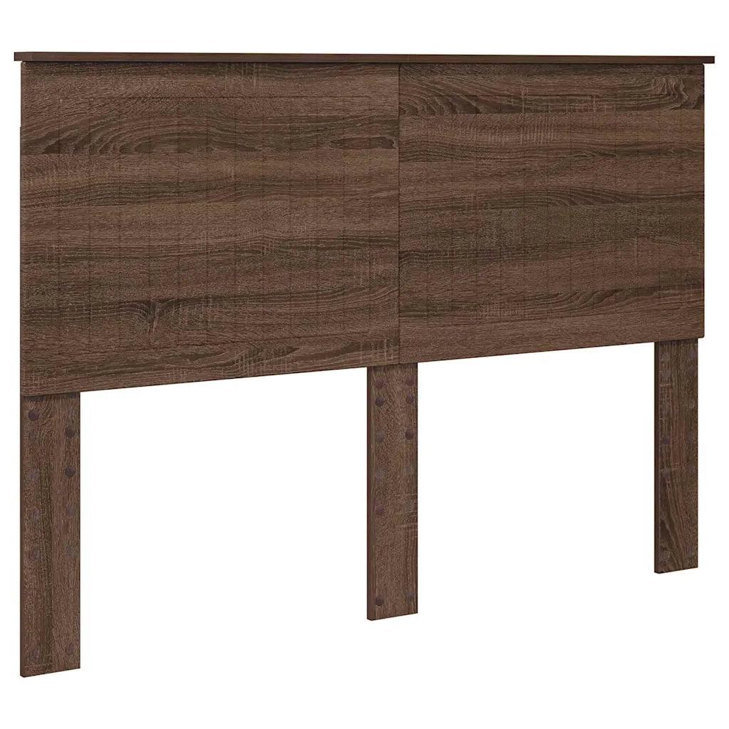 Testiera-Testata-Testiera Decorativa Rovere Marrone 140 cm Legno multistrato 291876