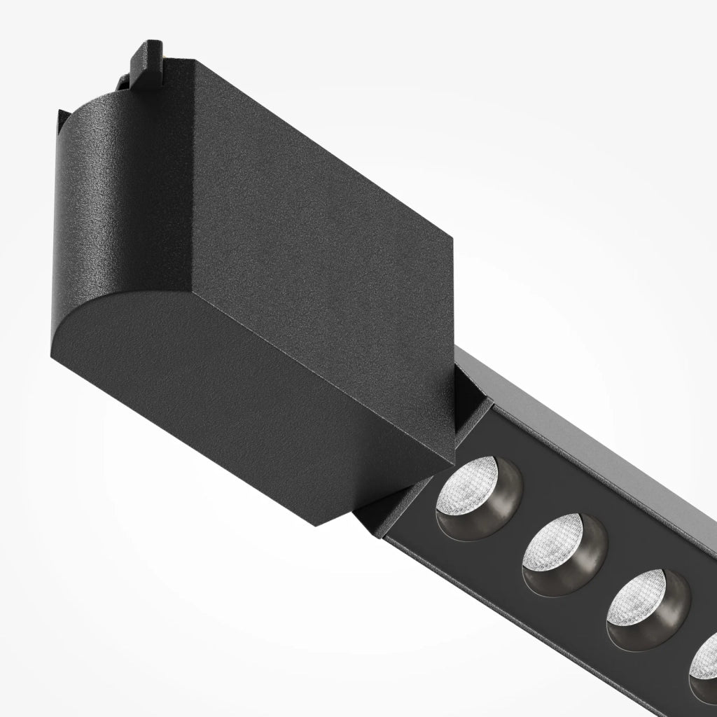 Maytoni Faretto moderno UNITY Points Rot 1 luce LED integrato nero alluminio