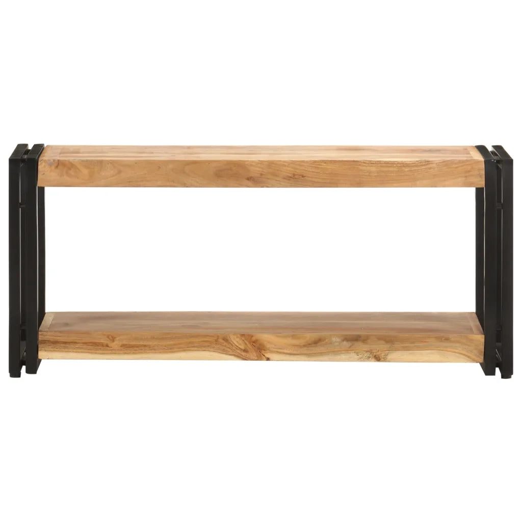 Mobile Porta TV 90x30x40 cm in Legno Massello di Acacia 321978