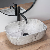 Lavabo Da Appoggio Rea Livia Stone