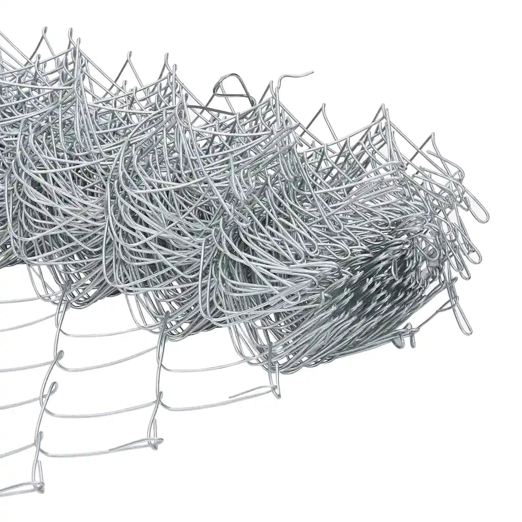Palo della recinzione Argento 10 x 0,4 m (maglia 40 x 40 mm) 3351122