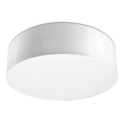 Lampada da soffitto di design ARENA arancione spagnolo 2x E27 LED 35x35x11 cm bianco
