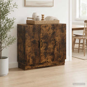 Credenza Rovere Fumo 89 x 34,5 x 77 cm Legno ingegnerizzato 895340