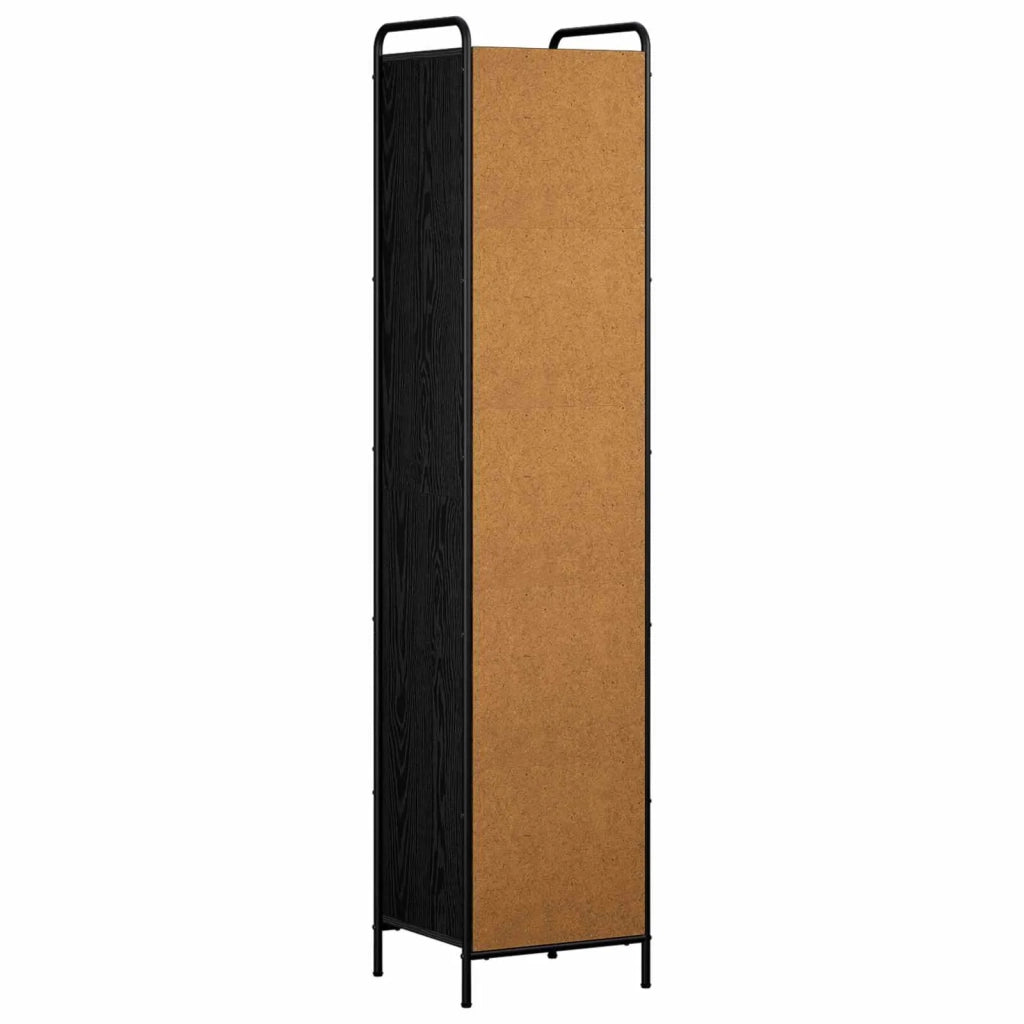 Mobile da Bagno Rovere Nero 46 x 36 x 181 cm 8014028