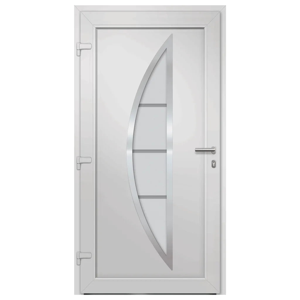 Porta di Ingresso Antracite 98x208 cm 279214