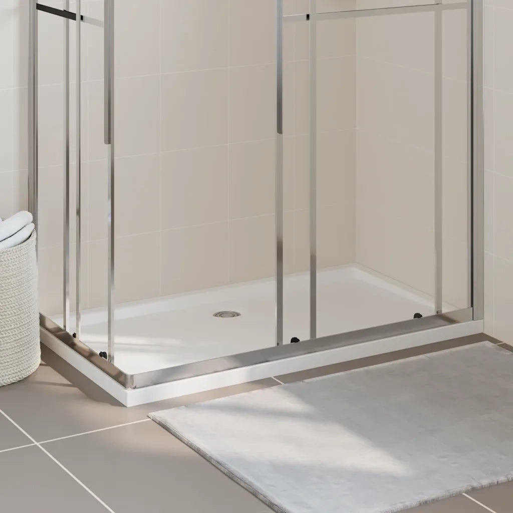 Piatto Doccia in ABS Rettangolare Bianco 70x120 cm CFW6212336