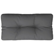 Cuscino per pallet | Cuscini per sedie Antracite 70x40x12 cm in Tessuto