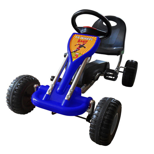 Go-kart a pedali per bambini blu 89 cm 0102003