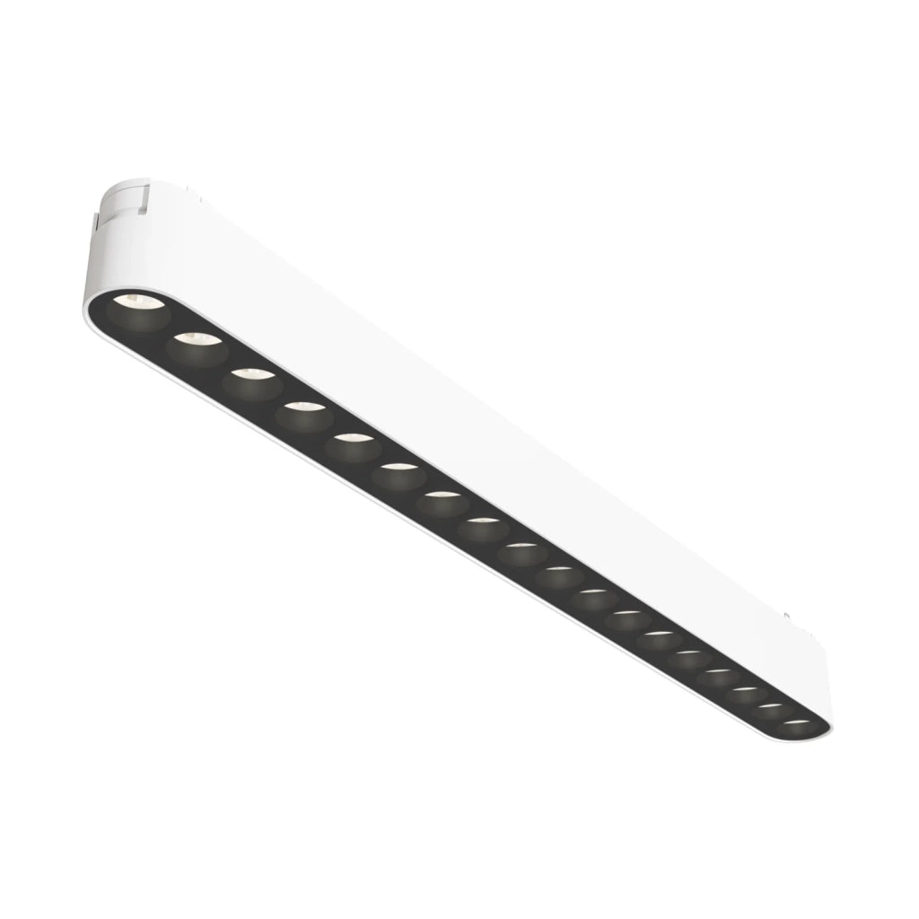 Maytoni Lampada da binario Radity Points 1 luce LED integrato bianco metallo