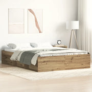 Giroletto senza Materasso Rovere Artigianale 140x200cm 3328844