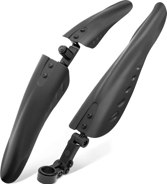 Spatbordo per Bicicletta da MTB - Set di Spatbordi per Bicicletta Regolabili - Copertura Completa - Ammortizzato e Ampliabile - Spatbordo per Bicicletta - Spatbordo Anteriore/Posteriore