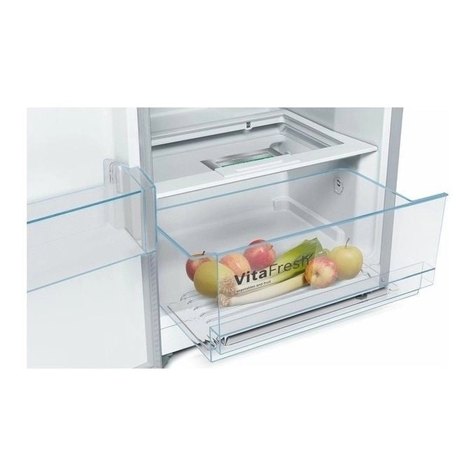 Bosch KSV36VLEP Serie 4 - Frigorifero Mono Splitporta 346 L, 186 cm, Classe E, 39 dB, VitaFresh, Acciaio inox