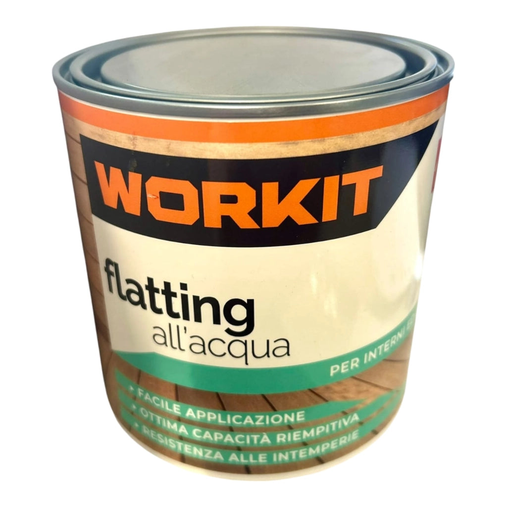 Flatting Acqua Workit Opaco 750 ml Protettivo Trasparente per Legno ad Alte Prestazioni
