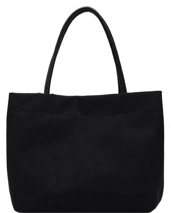 Borsa da viaggio in tela grande - Grande borsa riutilizzabile per spese, robusta e pieghevole