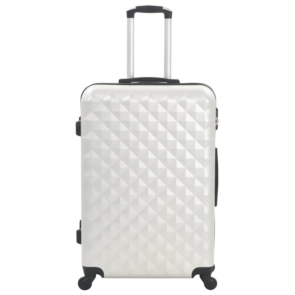 Set Trolley a Custodia Rigida 3 pz Argento Lucido in ABS CFW8930499