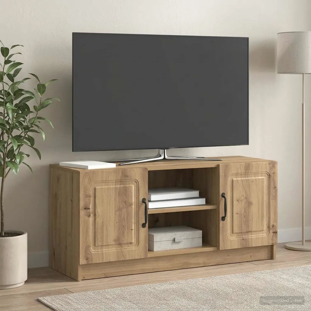 Mobile TV Rovere Artigianale 102 x 34,5 x 47 cm 895854