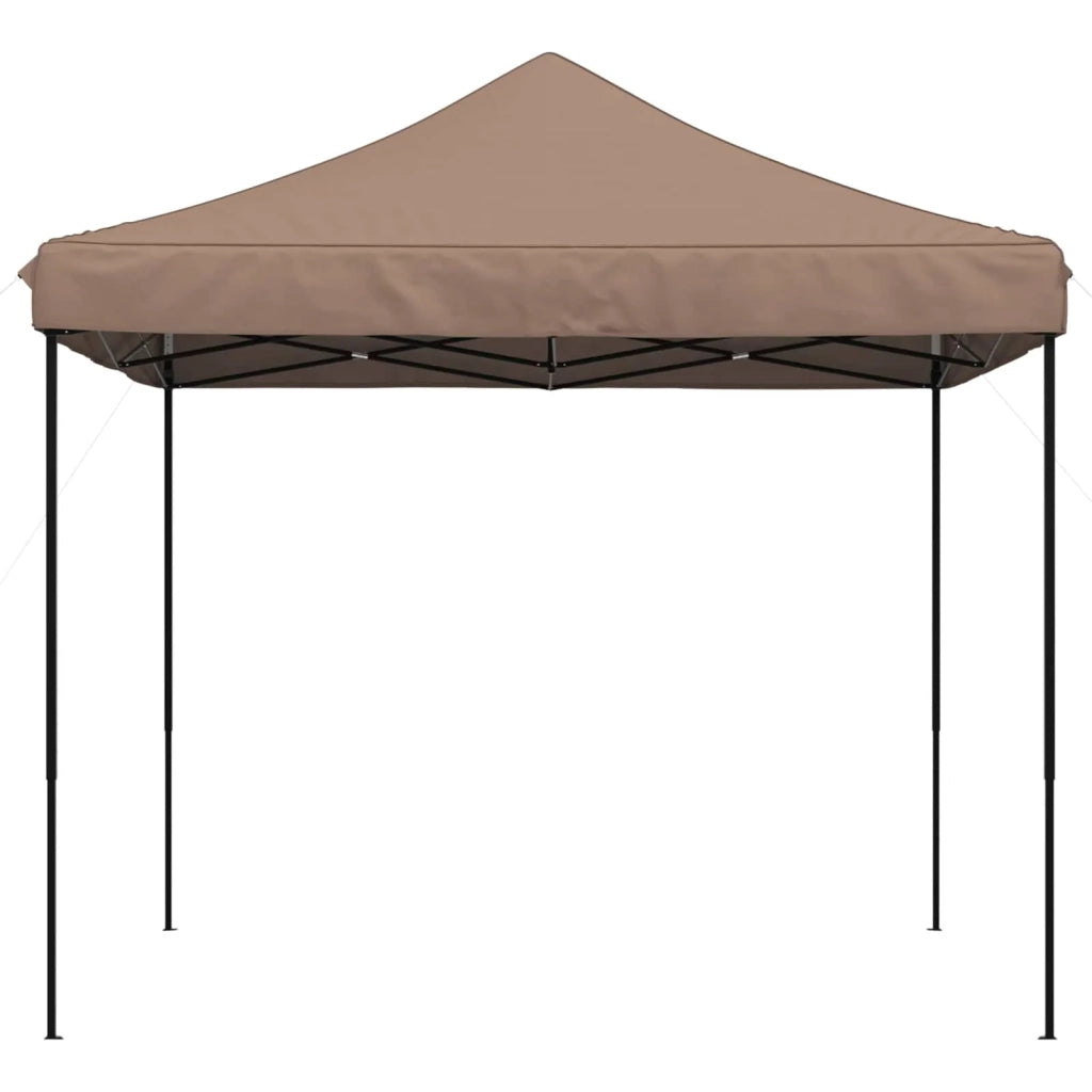 Tenda Party Marrone 292 x 292 x 315 cm Tessuto Oxford 42023548