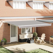 Tenda Retrattile Grigio chiaro 450 × 350 cm 3331148
