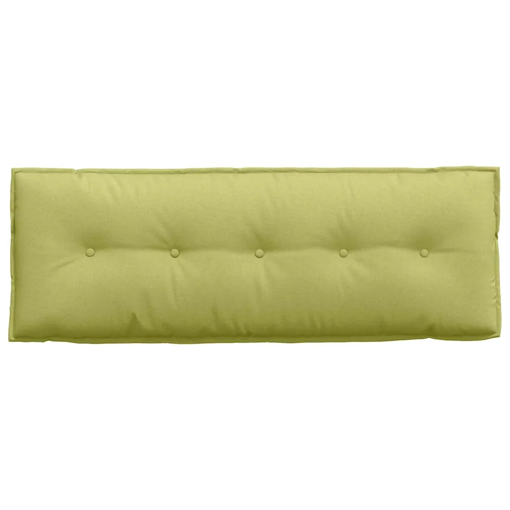 Cuscino per Schiena Verde chiaro 140 x 19 x 50 cm Tessuto