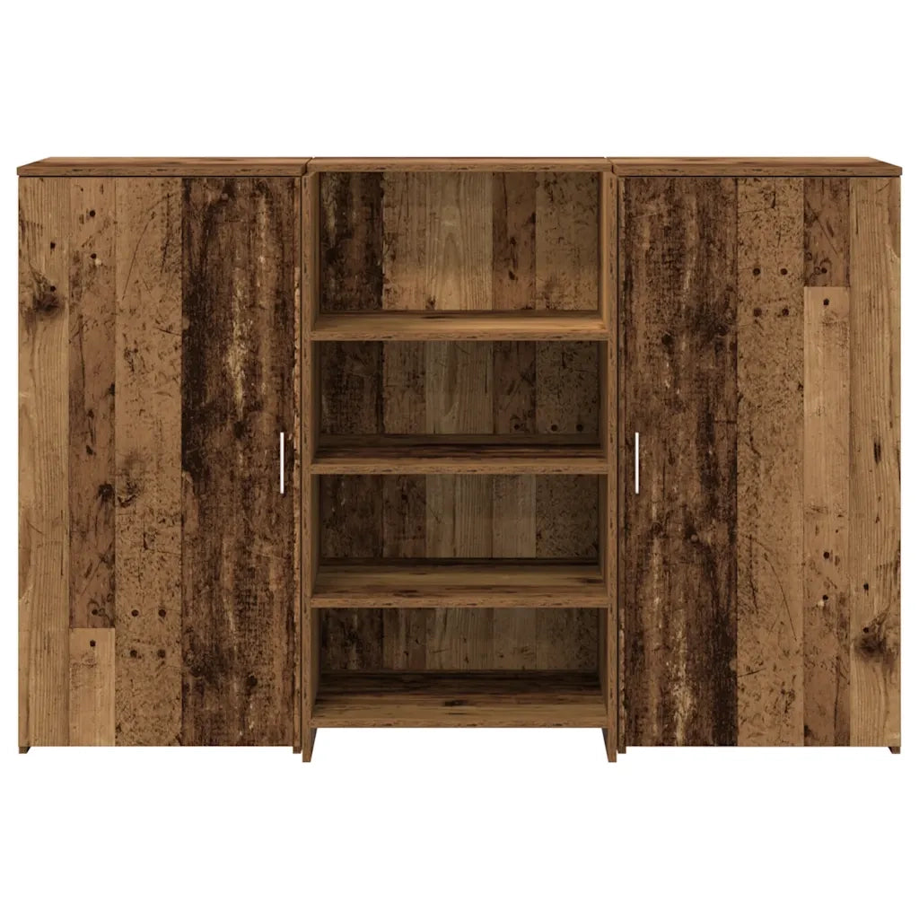 Banco Reception Legno Antico 155x50x103,5 cm Legno Multistrato 3324203